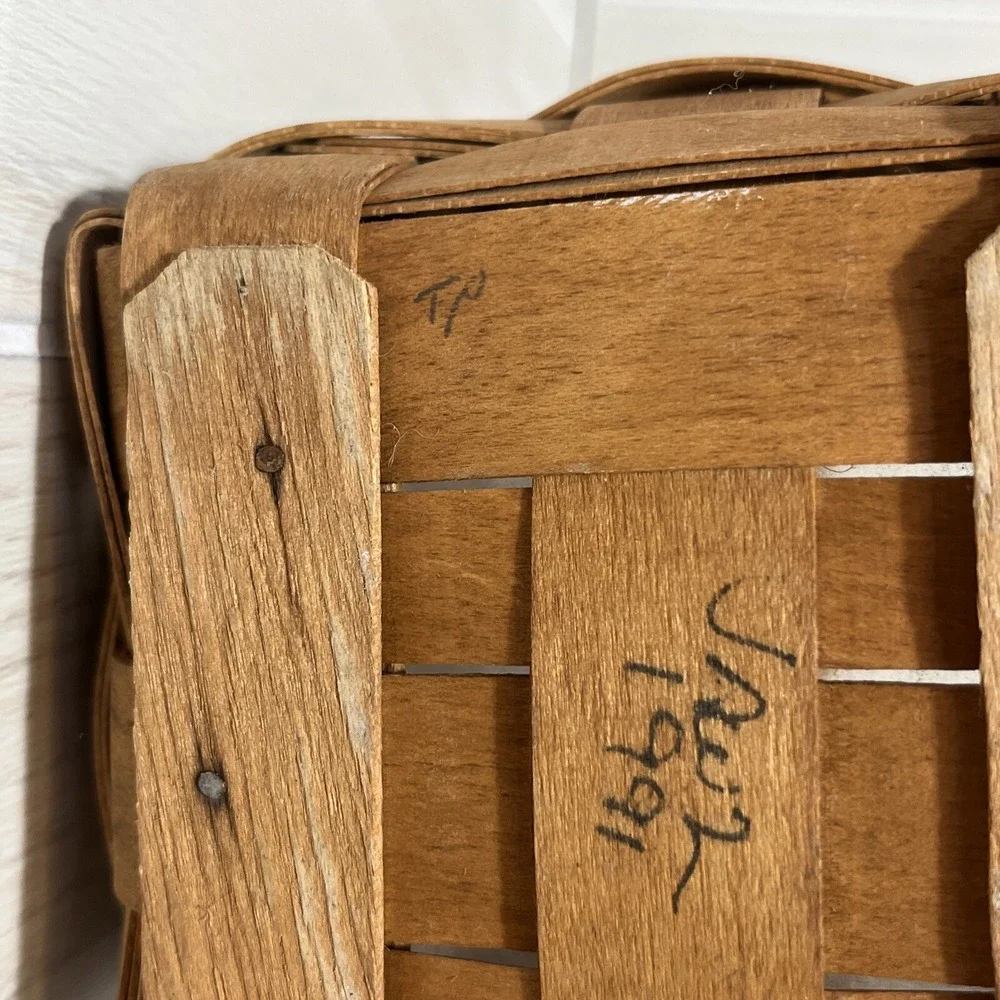 Longaberger Basket 1991 8.25